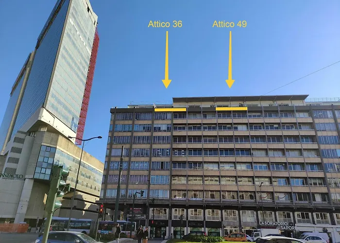 Attico Luxury Con Parcheggio E Terrazza Vista Mozzafiato