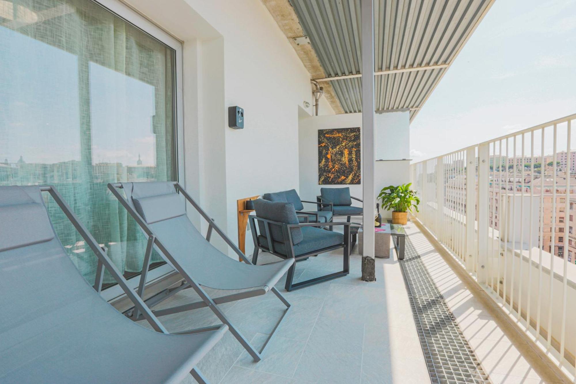 Attico Luxury Con Parcheggio E Terrazza Vista Mozzafiato Apartamento *