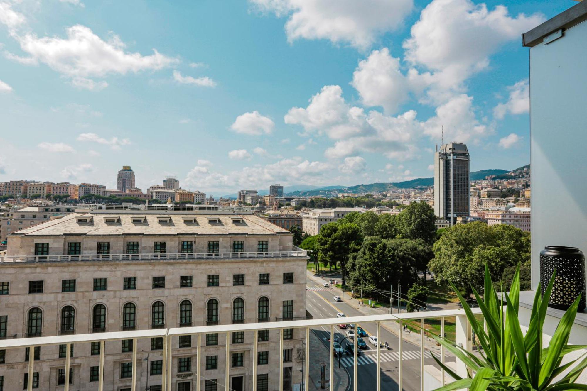 Apartment Attico Luxury Con Parcheggio E Terrazza Vista Mozzafiato Genoa